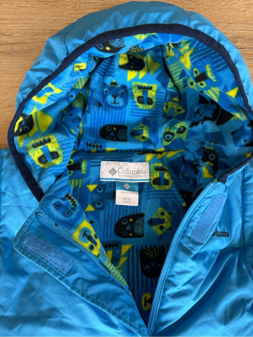Columbia Bright Blue Insulated Toddler One-Piece Snowsuit
